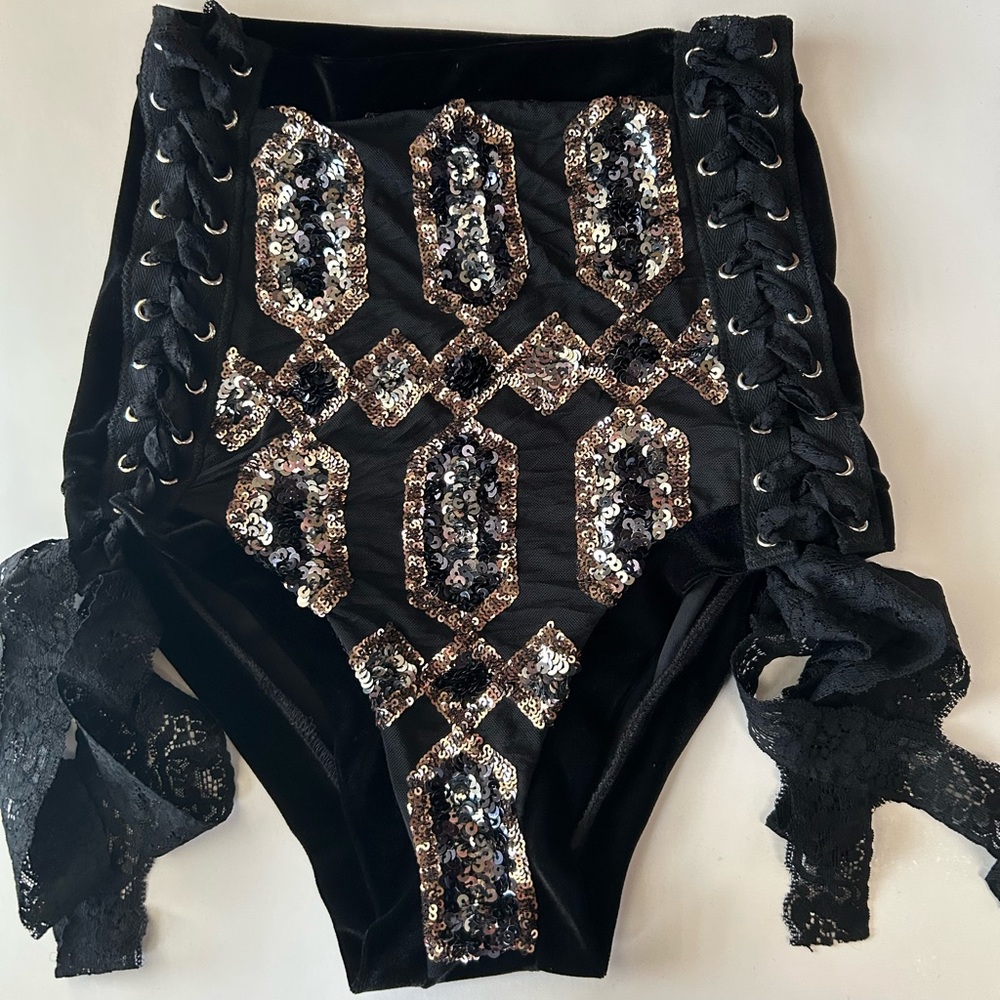 Disco x Lux Onyx Shorts